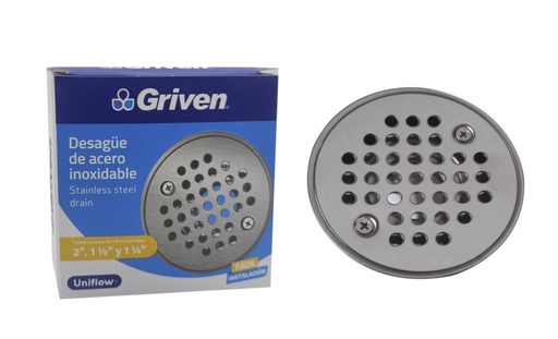 [A367-RSD-10A1] Desague de Piso de Acero Inoxidable GRIVEN