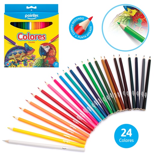 [RCP-24] Lapices de Colores POINTER