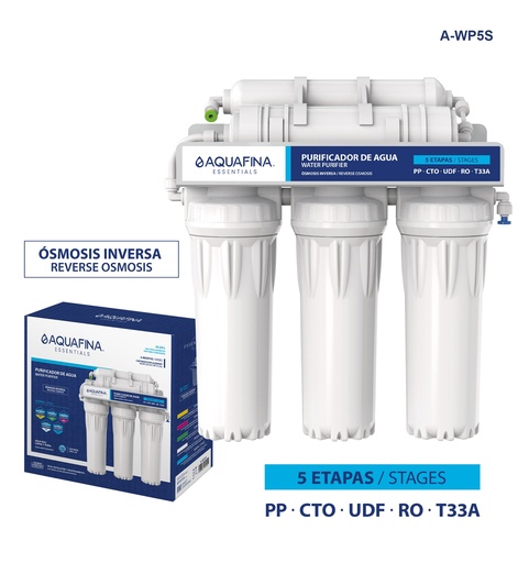 [A-WP5S] Purificador de Agua 5 Etapas AQUAFINA