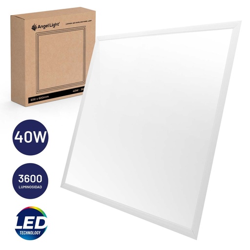 [A105-PL600-38S] Lampara Led Cuadrada 60 X 60cm 40W ANGEL LIGHT