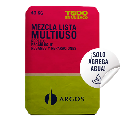 Mezcla Lista Multiuso 40Kg ARGOS