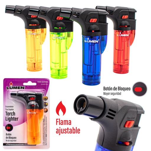 [DH-B2118] Encendedor Tipo Soplete LUMEN LIGHT