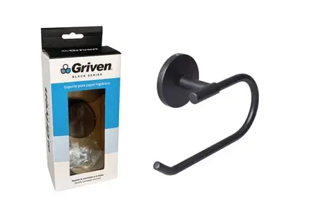 [A367-SH60200-TPH] Soporte para Papel Higienico GRIVEN Black Series