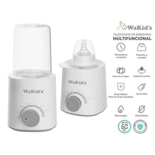 [A-78163] Calentador de Biberones Multifuncional WAKID'S