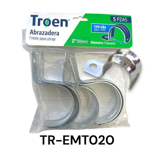 [TR-EMT020] Grapas 2" (1 oreja) 5pza TROEN