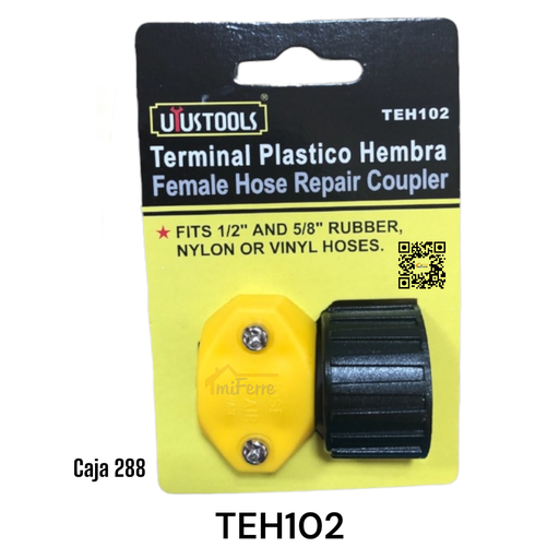 [TEH102] Terminal Plastico Hembra 1/2 - 5/8" UYUSTOOLS