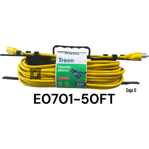 [E0701-50FT] Extension Electrica 50ft TROEN