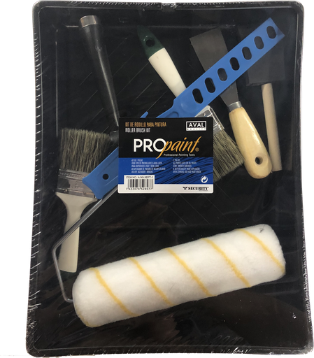 [A145-XEPT-1] Kit de Rodillo para Pintura 7pza PROpaint