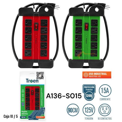 [A136-S015] Regleta Electrica 90cm TROEN