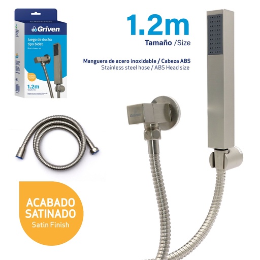 [GV-SHBIDS-2] Juego de Ducha Tipo Bidet GRIVEN
