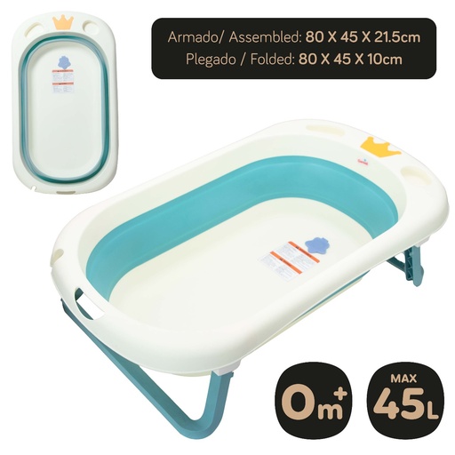 [GN-HA-B05] Bañera Plegable 45L GENIAL