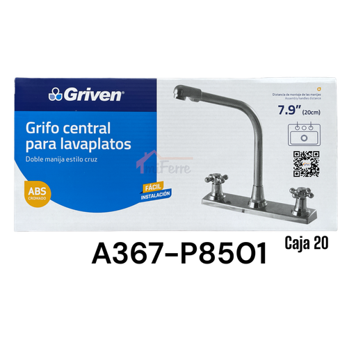 [A367-P8501] Grifo Central para Lavaplatos GRIVEN